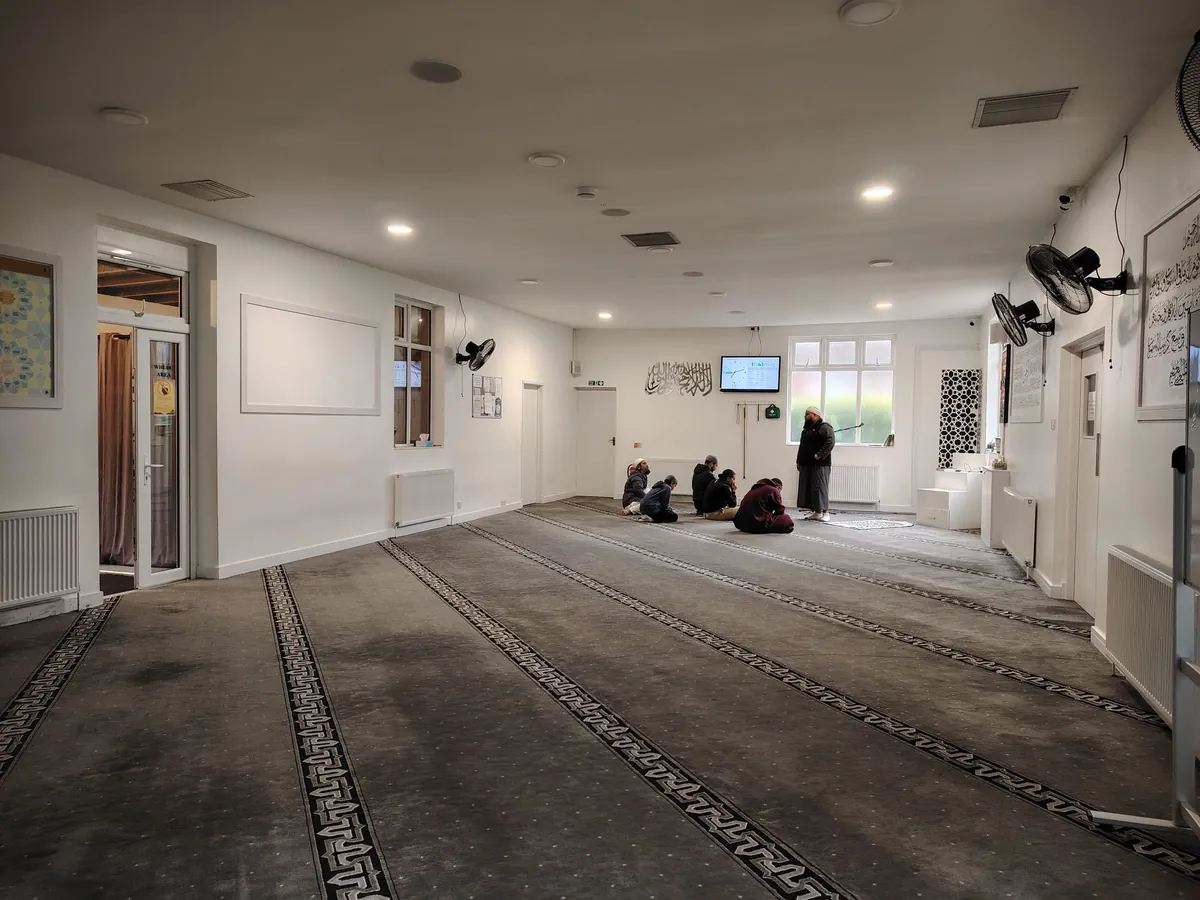 The main prayer hall at Masjid Ar-Rahman
