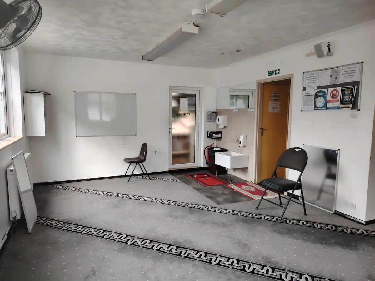 The women’s prayer hall at Masjid Ar-Rahman